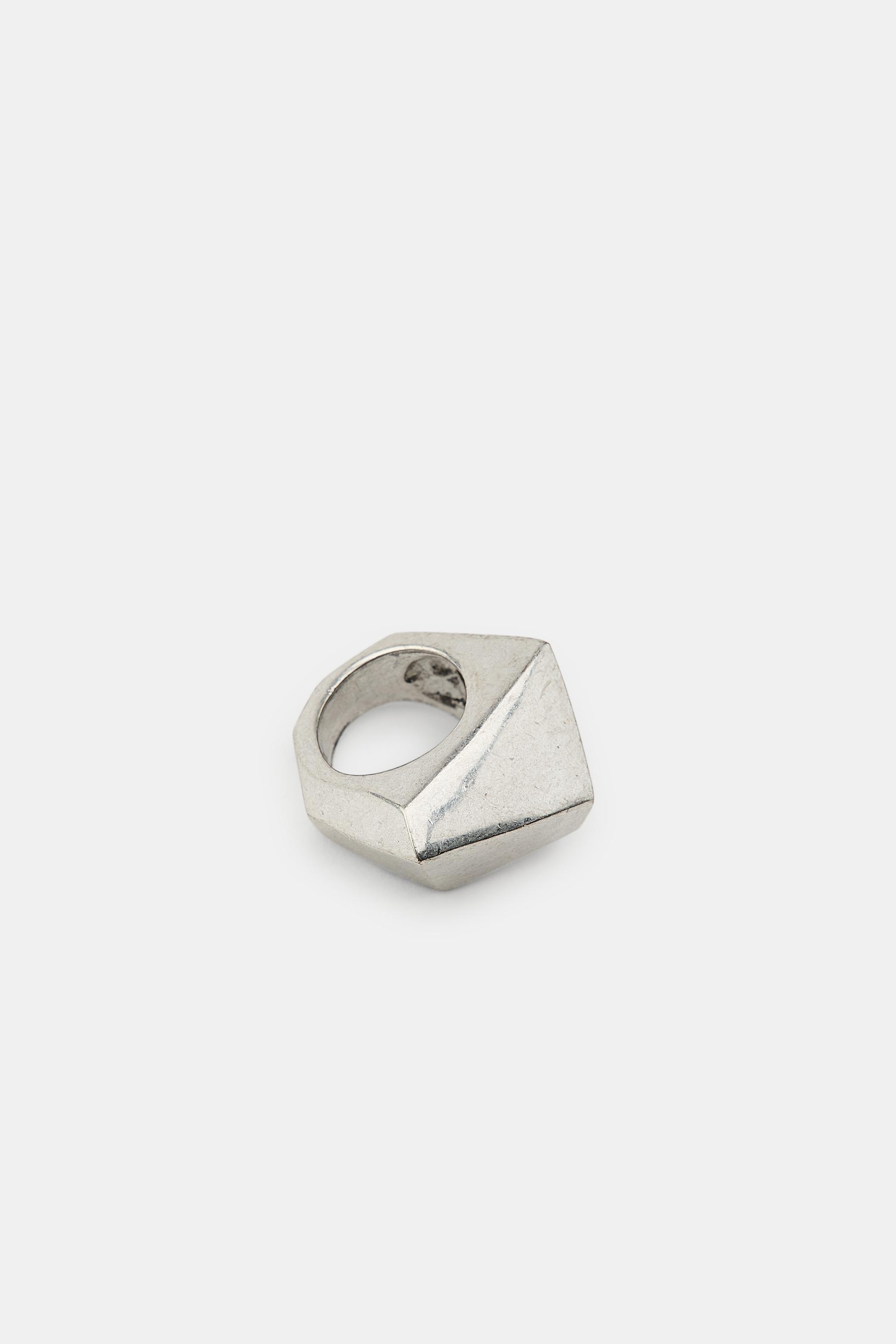 2-PACK OF GEOMETRIC SHAPE RINGS